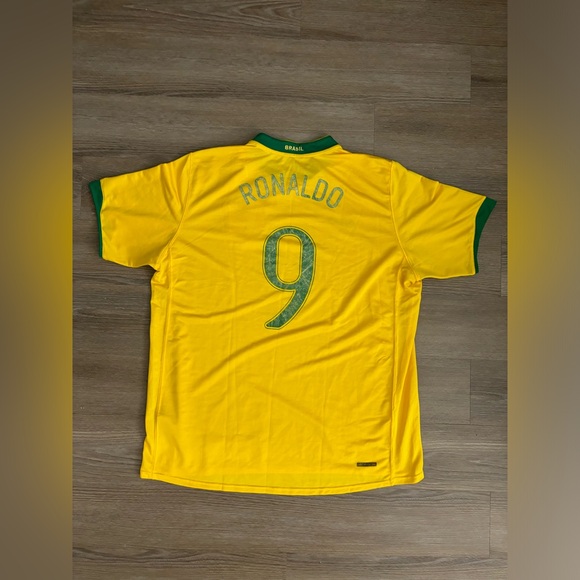 Y2K Nike Brazil RONALDO Jersey size XL MEN - Picture 11 of 16